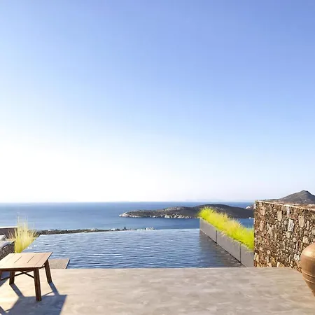 Villa Beautiful 2 Bedrooms Neptune Beautiful Sea Views Private Infinity Pool Agios Georgios Andiparos